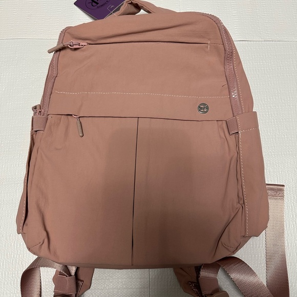 Iris and Rainbow Mini Pink Backpack - Picture 2 of 12